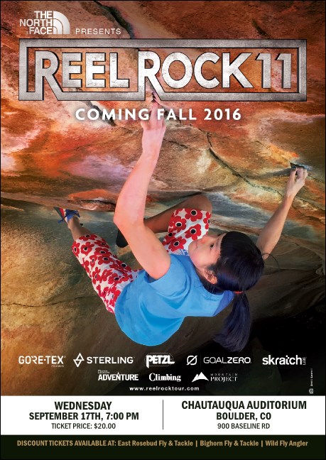 Reel Rock 11 Club Flyer
