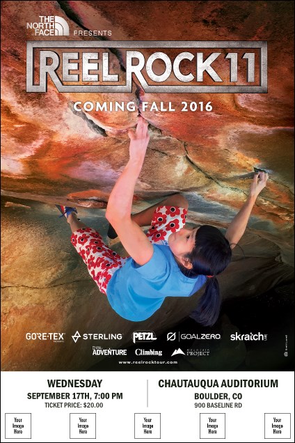 Reel Rock 11 Poster (5 Images Across)